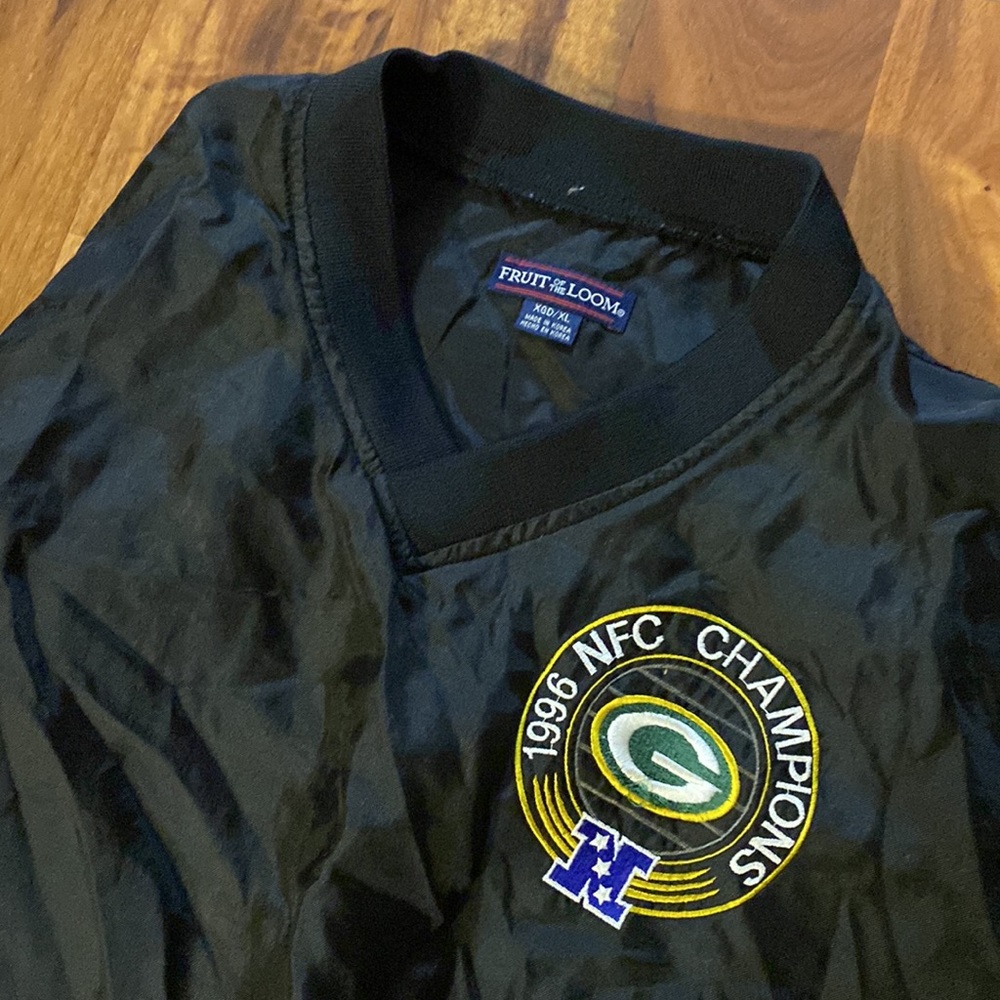 Vintage Men’s Fruit of the Loom 1996 Packers Pull Over XL
